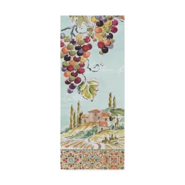 Daphne Brissonnet 'Tuscan Breeze Iv' Canvas Art, 14x32, Trademark Fine Art, Mfr#: WAP04397-C1432GG